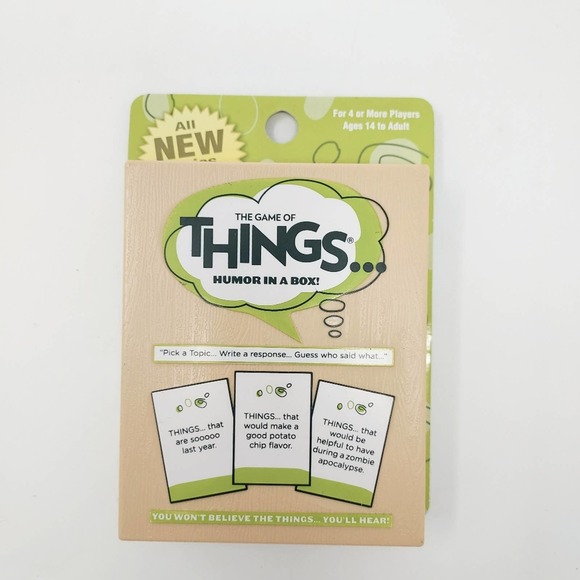 Other - 🔴3/$25 NEW "The Game of Things" Card Game